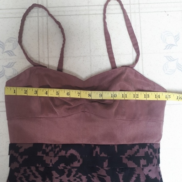 Aritzia Wilfred Black Maroon Dress 6 - Picture 4 of 10